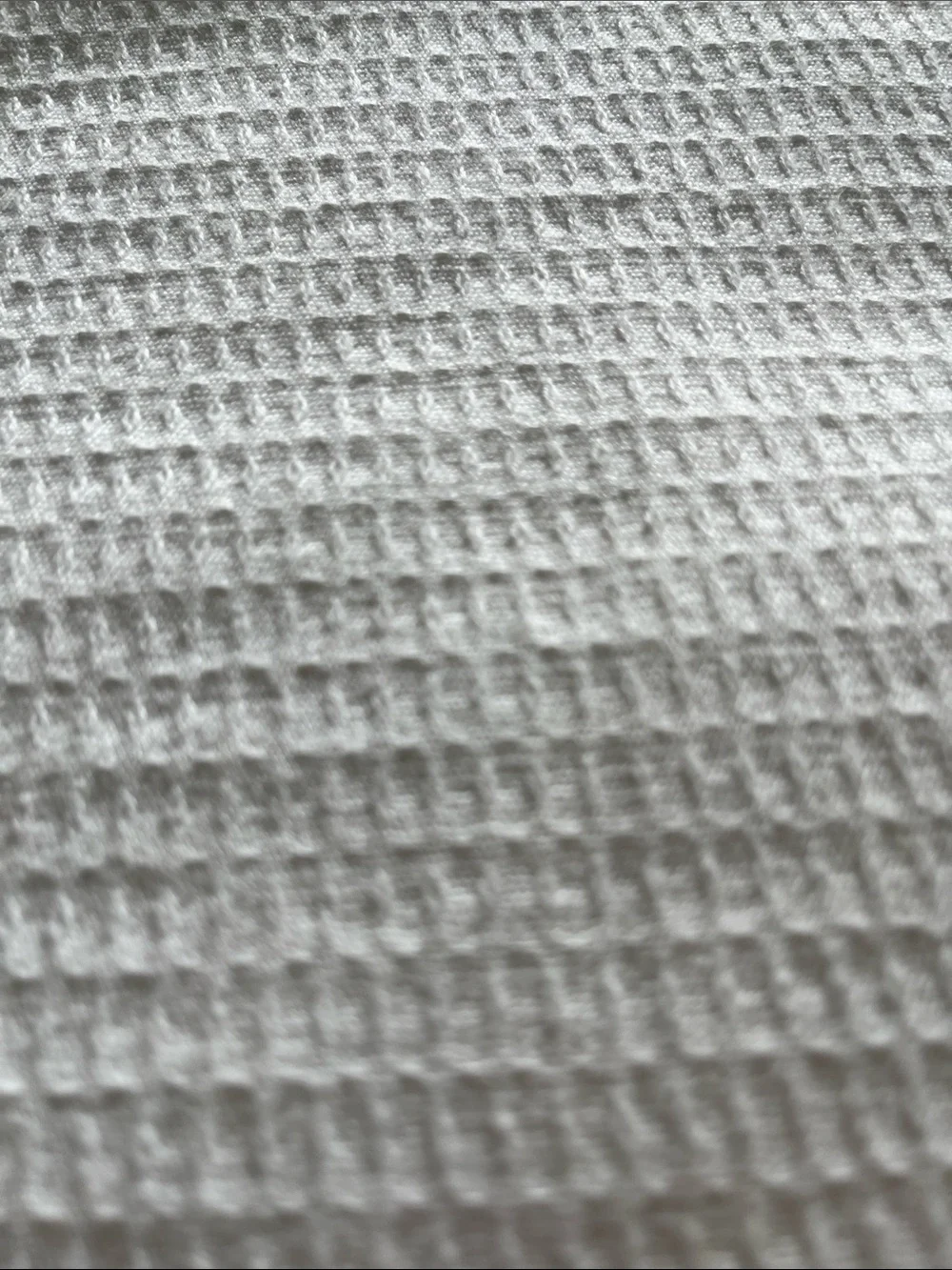 Vintage White Waffle Weave Tablecloth.  💯 Cotton